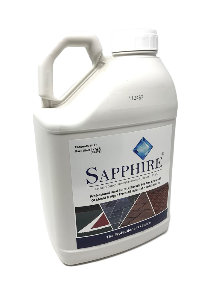 Sapphire Moss Killer 5L Remove Moss From Hard Surfaces Moss Herbicide