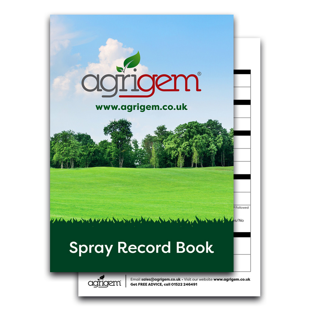 Spray Record Book A5 50 Job Sheets