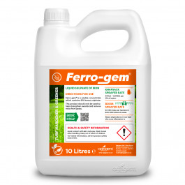 Ferro-Gem Liquid Iron 10L | Liquid Iron For Moss Control In Grass
