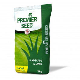 Premier Lawn Grass Seed For Lawns & Grass Areas | 2kg