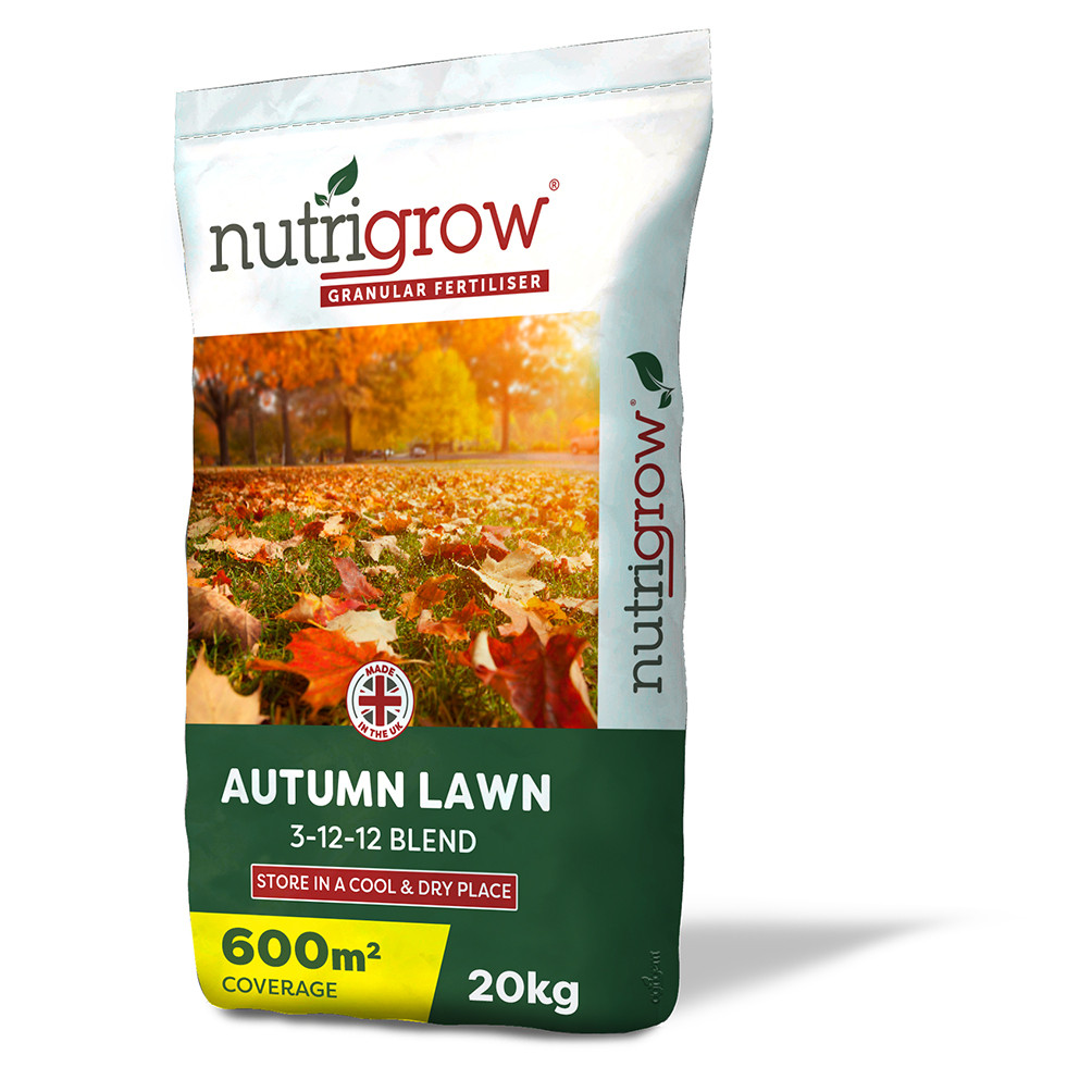 Nutrigrow Autumn Lawn Blend Fertiliser 20kg 31212 Autumn & Winter
