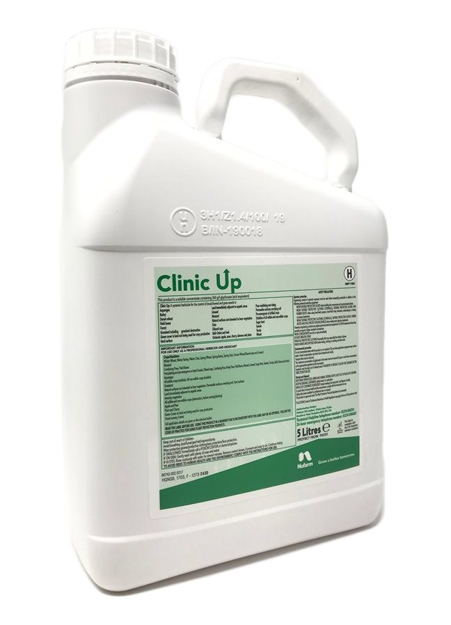 Clinic Up 5l Non Hazardous Glyphosate Weed Killer Clinic Ace Replacement