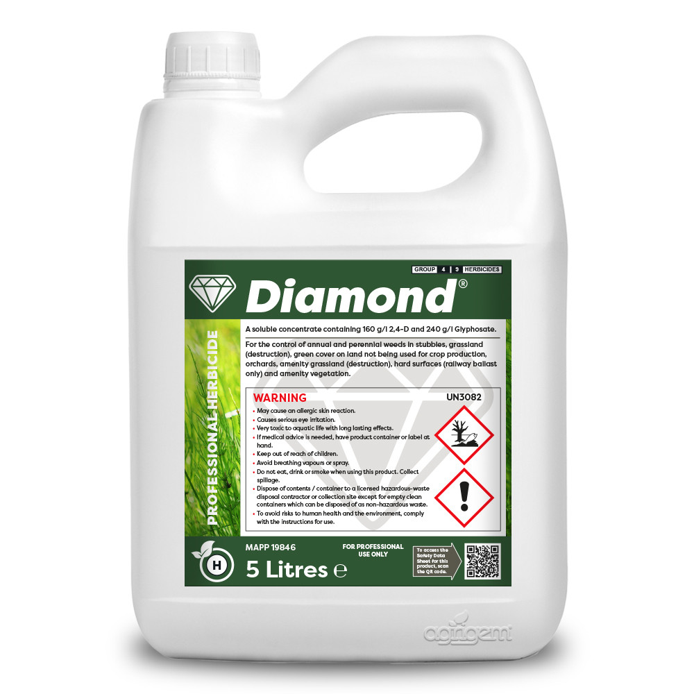 Diamond Total Weed Killer 5L - Control Horsetail Weed