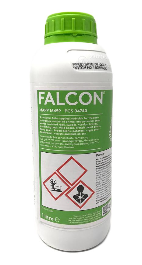 Falcon 1l Grass Weeds Killer For Use Around Trees Hedges
