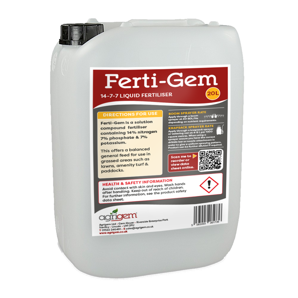 Ferti-gem 14-7-7 Liquid Fertiliser 20L