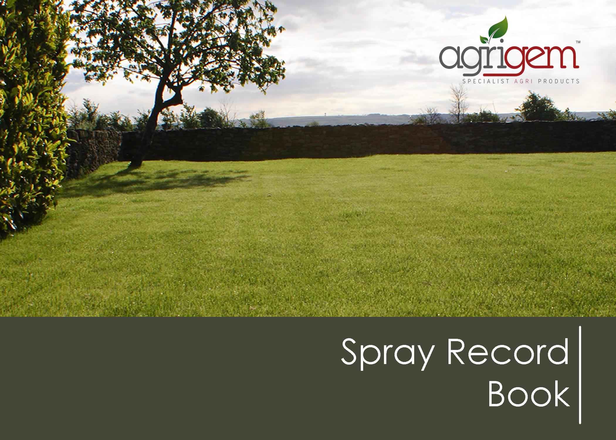 Spray Record Book | A5 | 50 Job Sheets