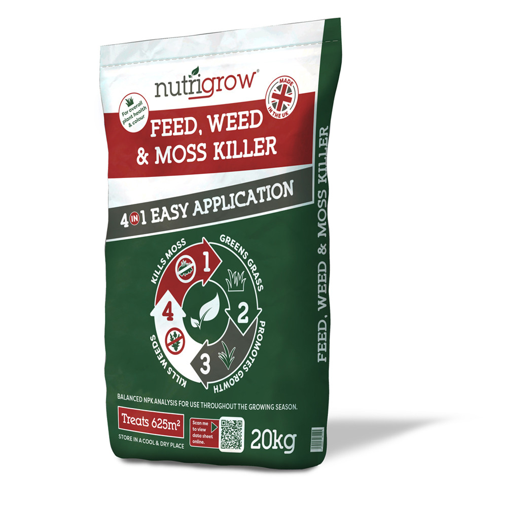Nutrigrow Feed and Weed and Moss Killer 20kg