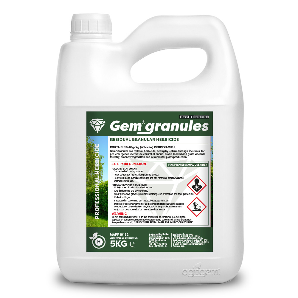 Gem Granules 5kg Weed Control Around Trees & Ornamentals