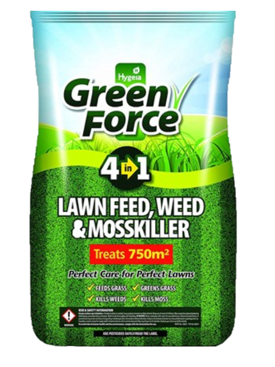 Greenforce Weed, Feed & Moss Killer 15kg For Lawns