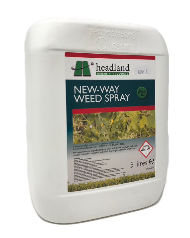New Way Weed Spray 5l Natural Weed Moss Killer For Hard Surfaces