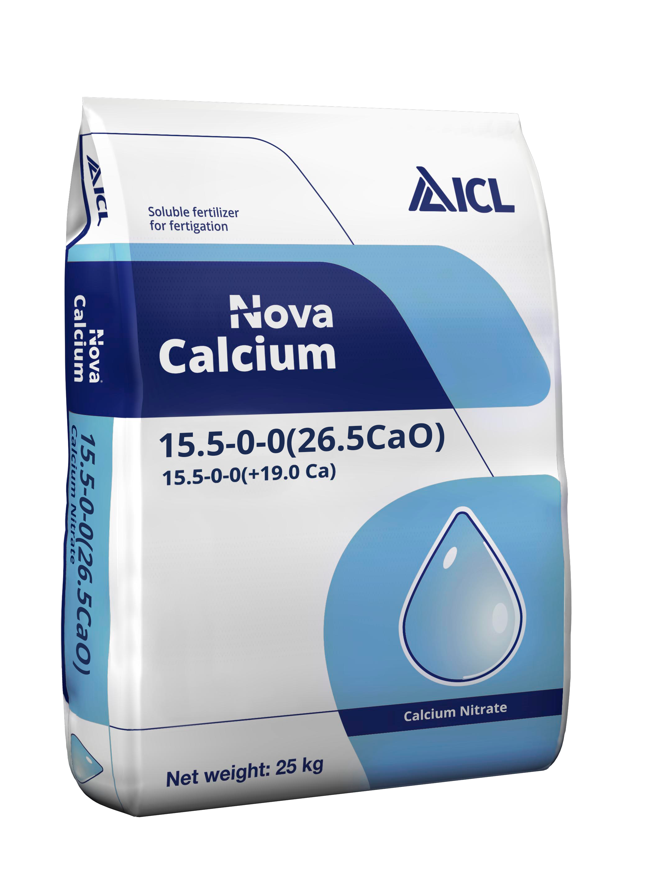 ICL Nova Calcium Nitrate 15.5-0-0+26.5CaO