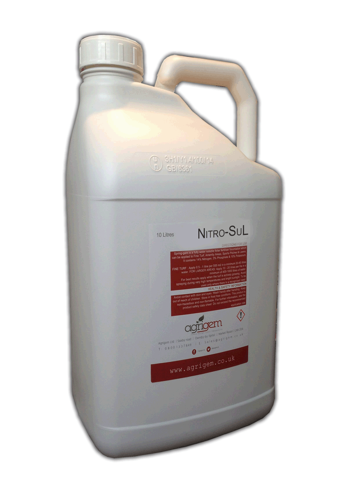 NutriFlo Nitro-Sul 10L Liquid Fertiliser