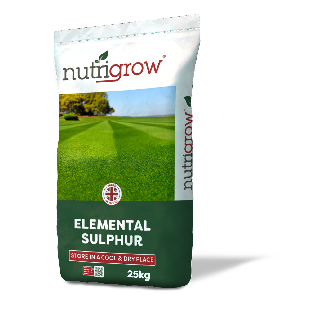 Nutrigrow Elemental Granulared Sulphur for Lawns & Turf 25kg