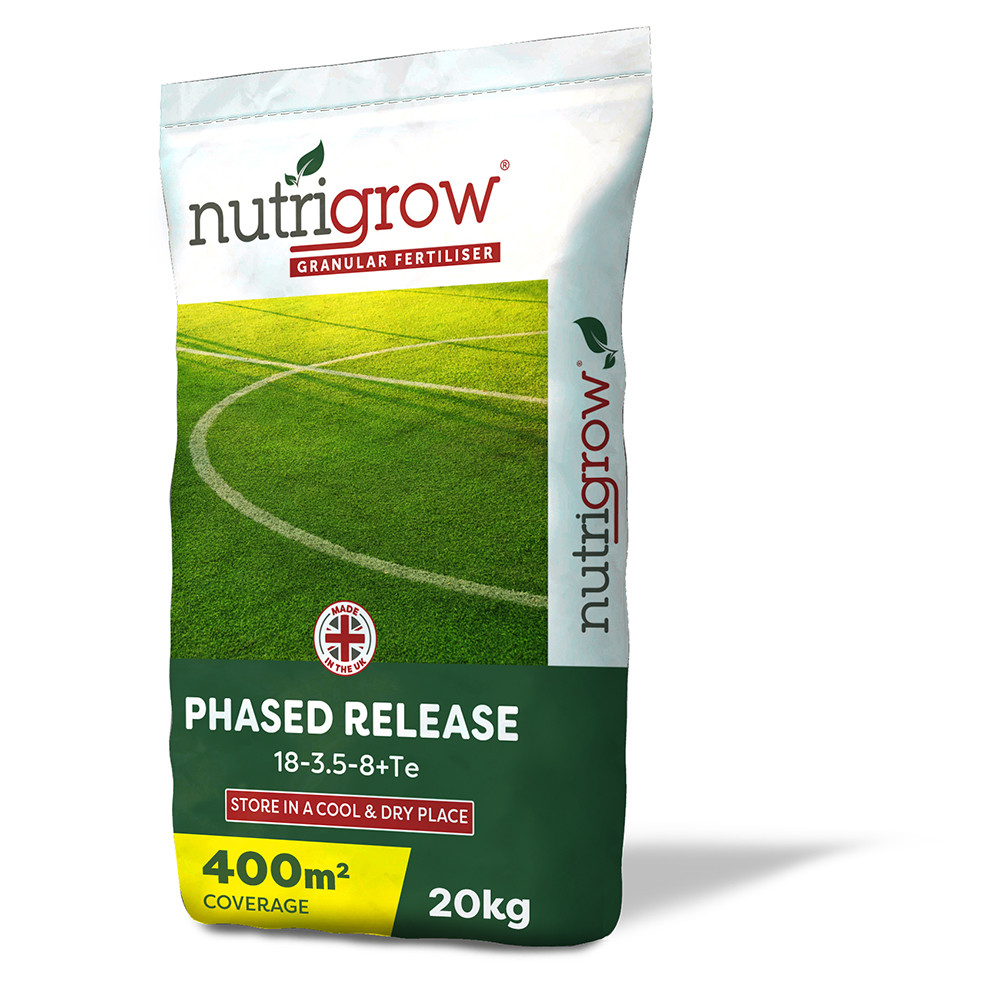 Nutrigrow 183.58+TE Phased Release Fertiliser 20kg Slow Release Fertiliser