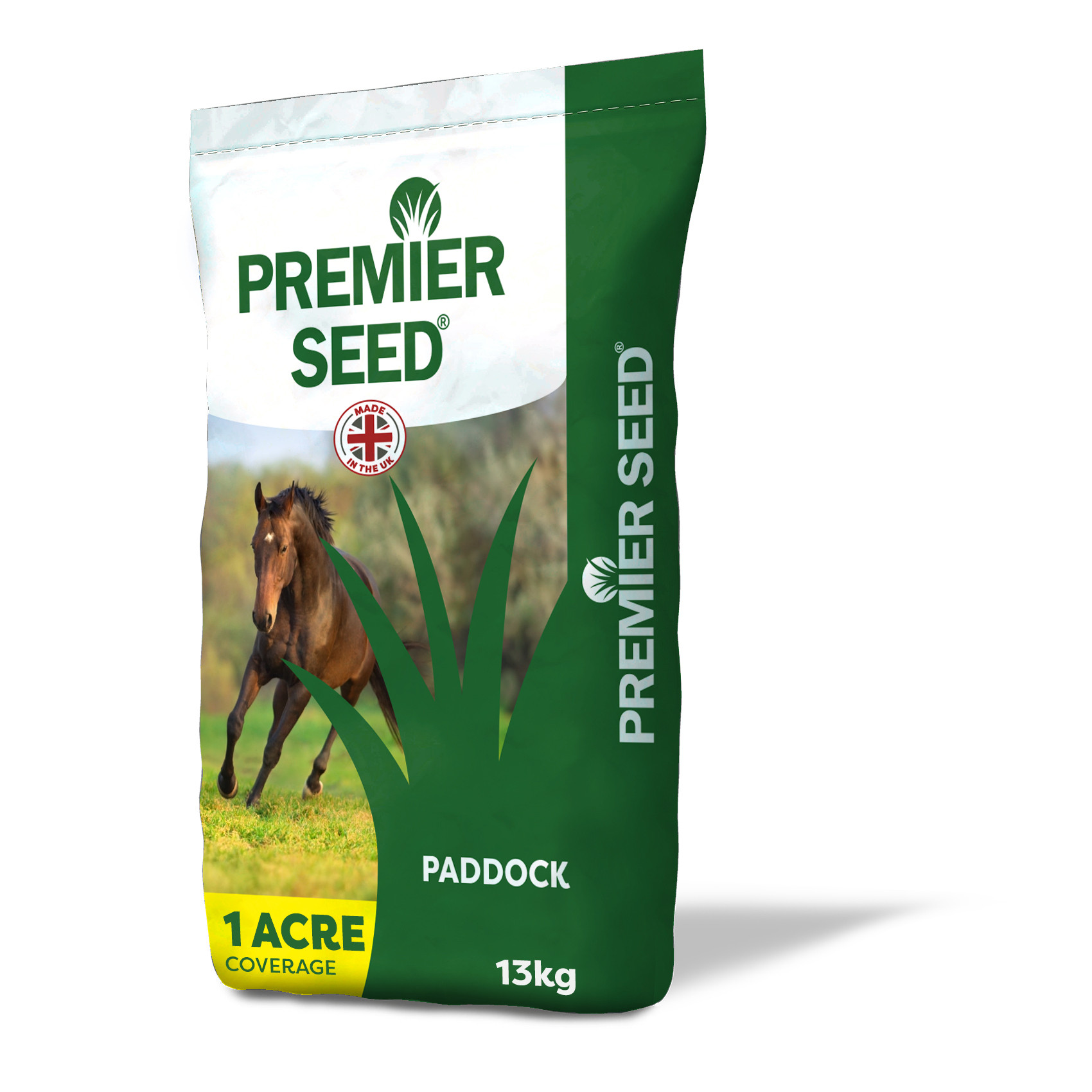 Paddock Grass Seed Mix 13kg 1 Acre Pack Premier Paddock & Pasture Seed