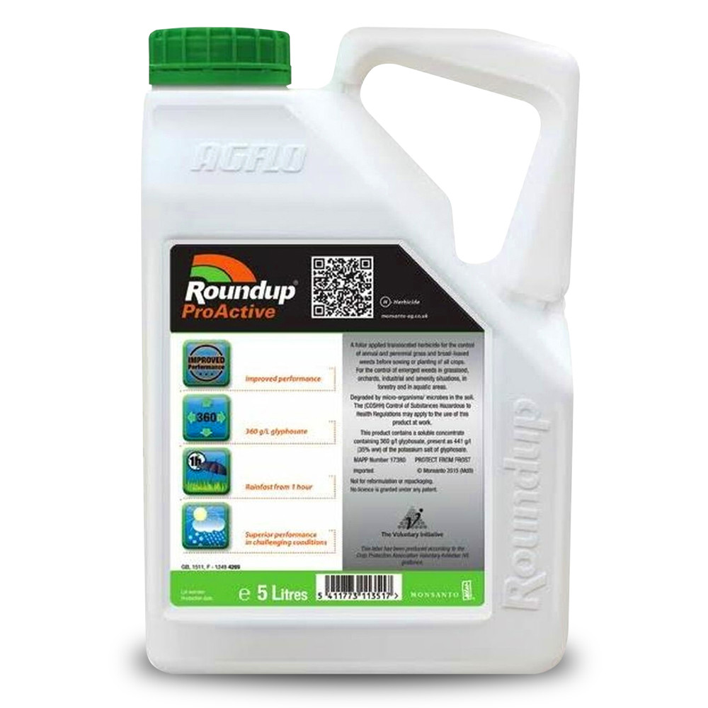 Glyphosate 360 Herbicide Concentrate Bulk Weed Grass Killer 20L