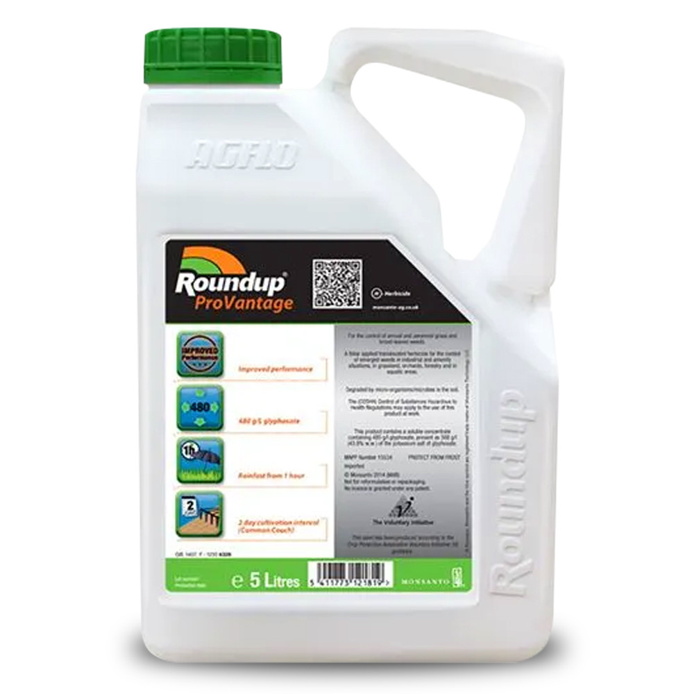 Roundup Pro Vantage 480 5L Glyphosate Weed Killer