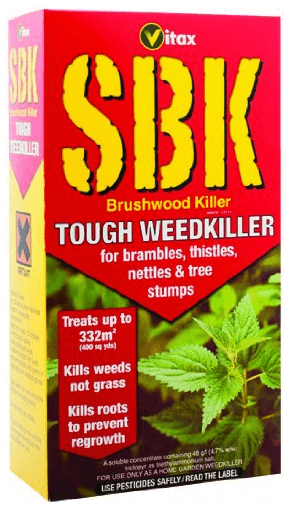 SBK Brushwood Killer 500ml Vitax Tough Woody Weedkiller