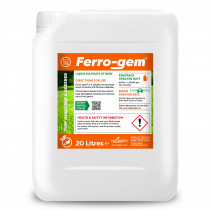 Ferro-gem Liquid Iron 20L - Liquid Sulphate Of Iron - Grass Moss Killer