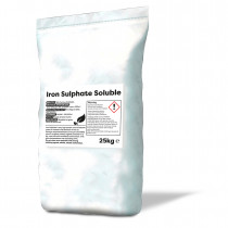 Iron Sulphate Soluble 25kg for Moss Control in Lawns, Turf & Grass