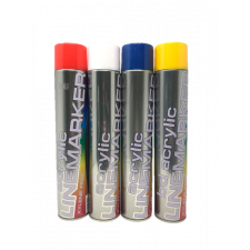 Acrylic Line Marker 750ml Aerosol Spray Paint - Multiple Colours