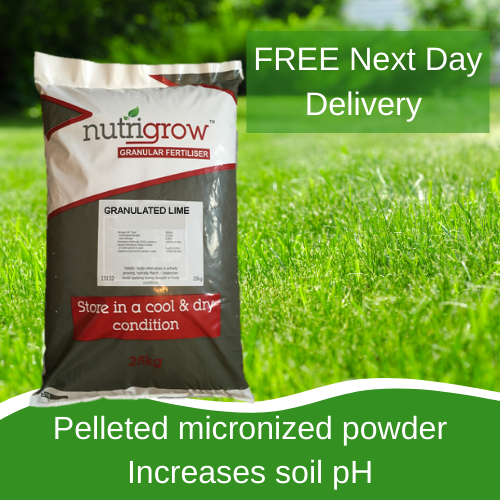25KG Granulated Garden Lime Correct Soil pH FAST ACTING eBay